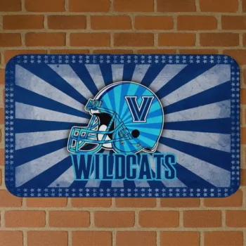 Villanova Wildcats Helmet Centerpiece Navy Doormat
