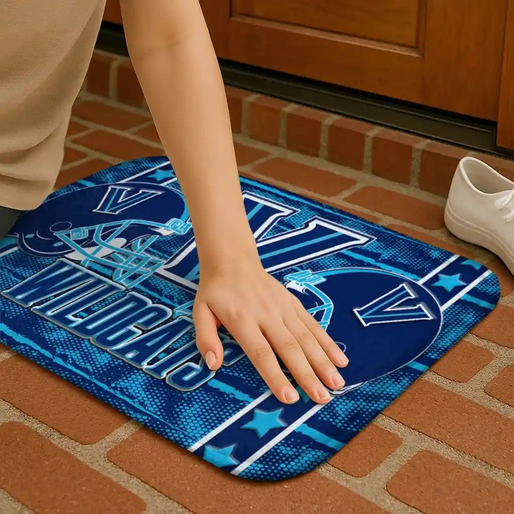 villanova-wildcats-helmet-illustration-navy-doormat-premium-grade.webp