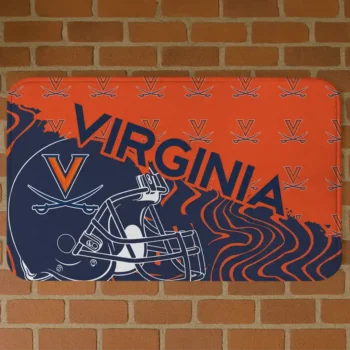 Virginia Cavaliers Football Pride Blue Doormat