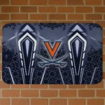 Virginia Cavaliers Graphic Stripes Blue Doormat