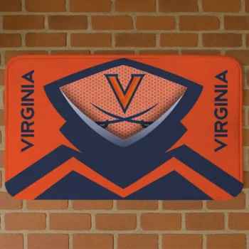Virginia Cavaliers Ninja Mesh Blue Doormat