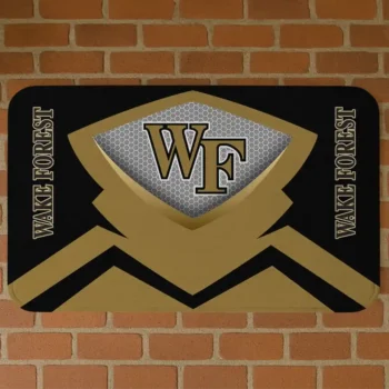 Wake Forest Demon Deacons Ninja Mesh Gold Doormat