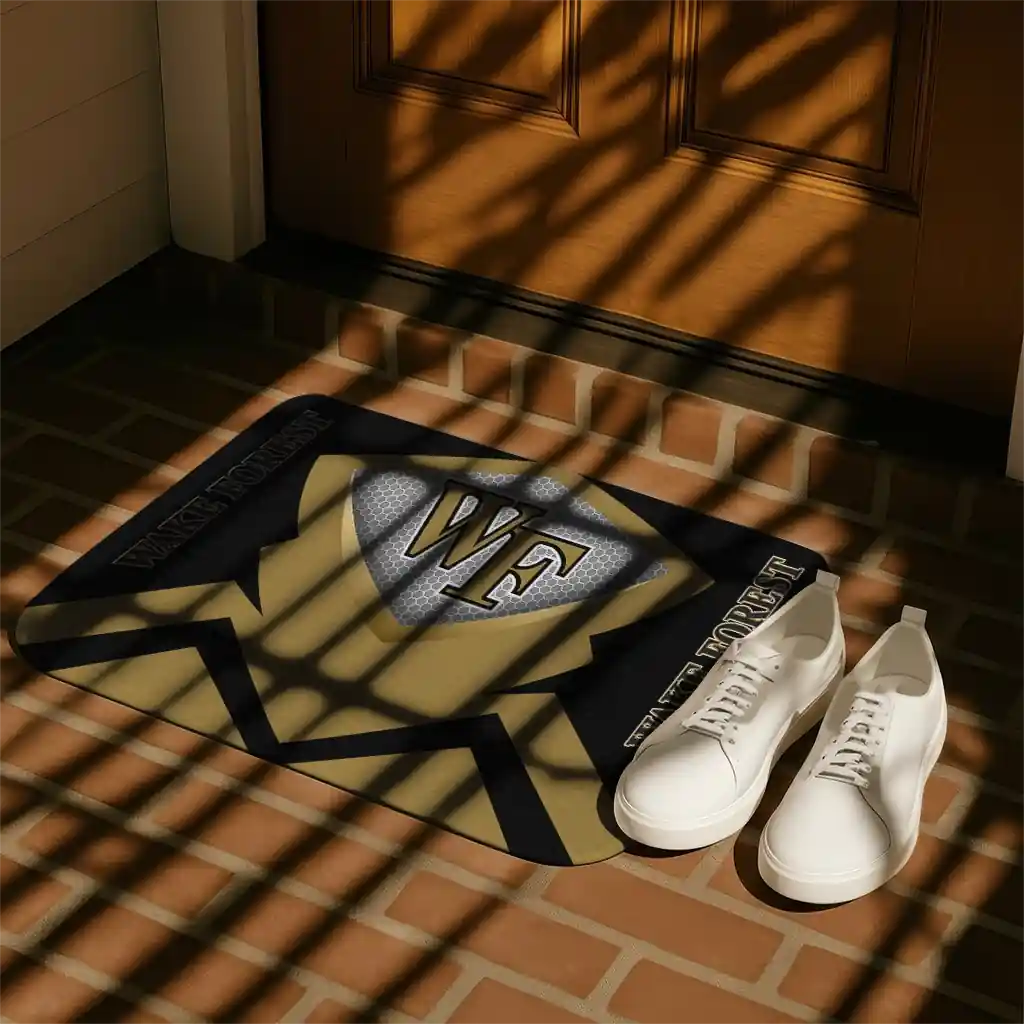 wake-forest-demon-deacons-ninja-mesh-gold-doormat-trendy.webp