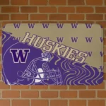 Washington Huskies Football Pride Purple Doormat