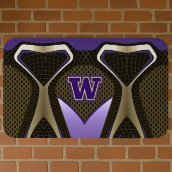 Washington Huskies Torso Pattern Tan Crocs Doormat