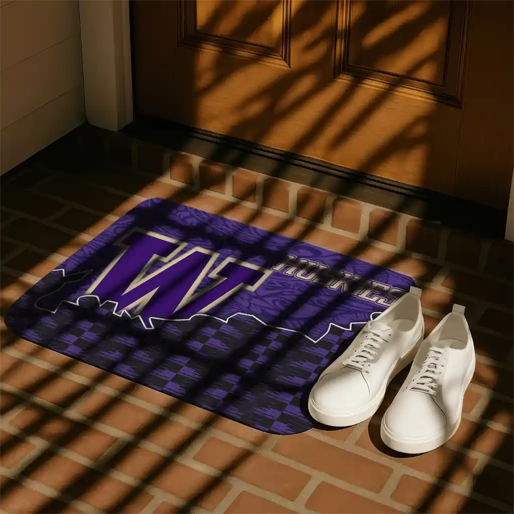washington-huskies-tribal-detailing-purple-black-doormat-trendy.webp