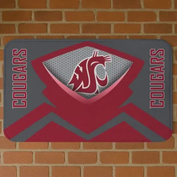Washington State Cougars Ninja Mesh Crimson Doormat
