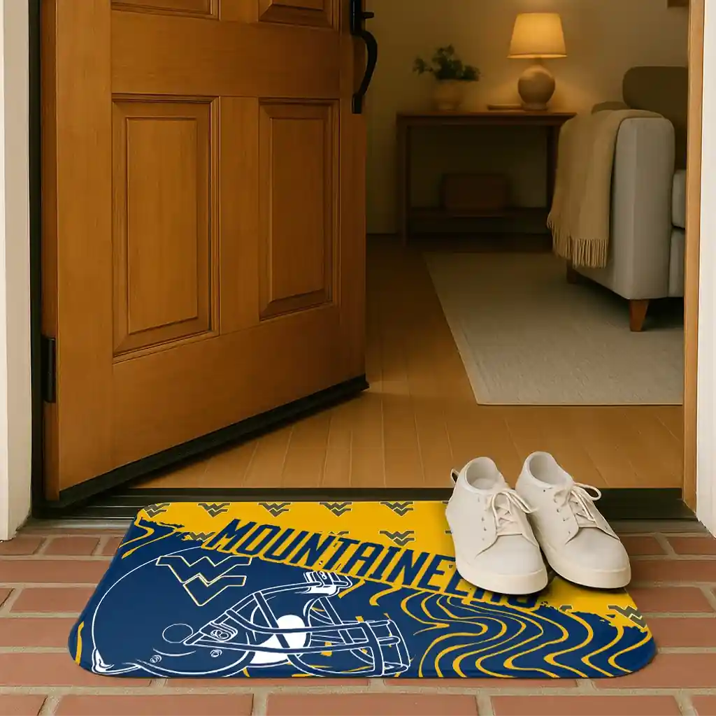 west-virginia-mountaineers-football-pride-blue-doormat-fashion-forward.webp