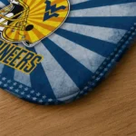 west-virginia-mountaineers-helmet-centerpiece-blue-doormat-best-selling.webp