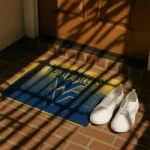 west-virginia-mountaineers-pixel-blur-blue-doormat-best-selling.webp