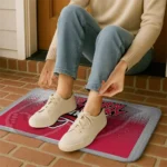 western-kentucky-hilltoppers-pixel-blur-red-doormat-best-selling.webp