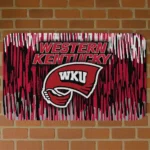 Western Kentucky Hilltoppers Vertical Flow Red Doormat