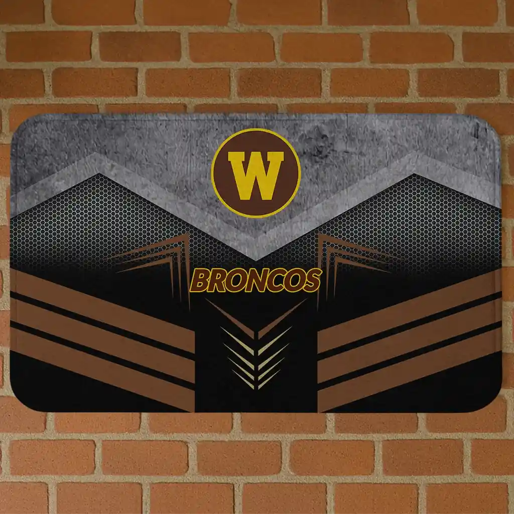 western-michigan-broncos-chevron-points-brown-black-doormat-best-selling.webp western michigan broncos chevron points brown black doormat best selling
