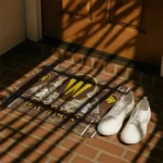 western-michigan-broncos-helmet-illustration-brown-doormat-best-selling.webp