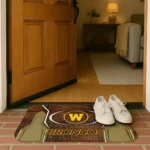western-michigan-broncos-hexagon-oval-brown-doormat-best-selling.webp