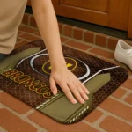 western-michigan-broncos-hexagon-oval-brown-doormat-best-selling.webp