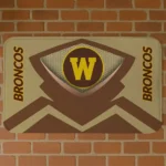 Western Michigan Broncos Ninja Mesh Brown Doormat