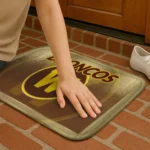 western-michigan-broncos-pixel-blur-brown-doormat-best-selling.webp