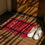 wisconsin-badgers-bolt-row-red-doormat-best-selling.webp