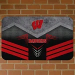 wisconsin-badgers-chevron-points-red-black-doormat-best-selling.webp