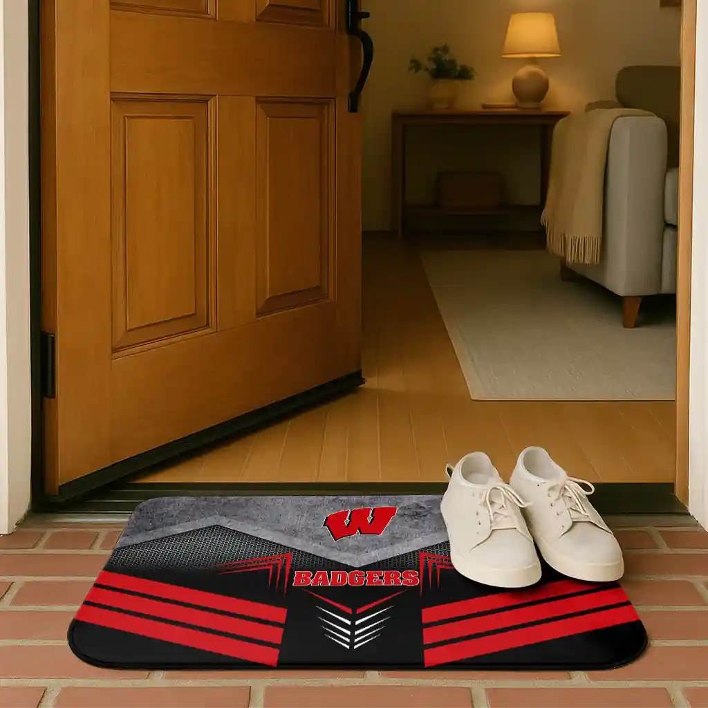 wisconsin-badgers-chevron-points-red-black-doormat-fashion-forward.webp