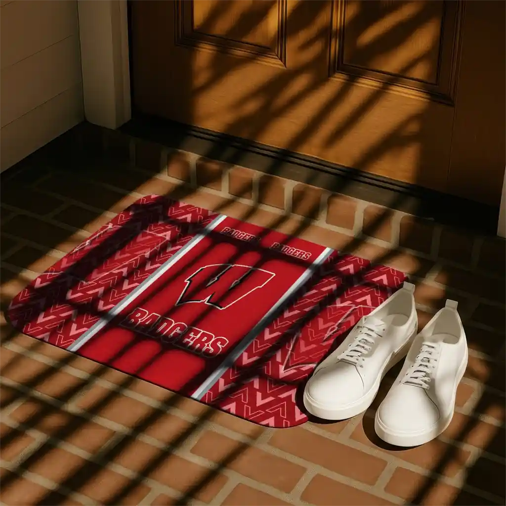wisconsin-badgers-chevron-stack-red-doormat-trendy.webp