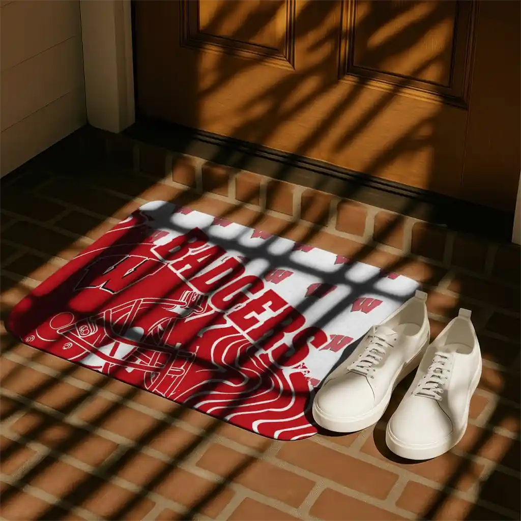 wisconsin-badgers-football-pride-red-doormat-trendy.webp