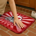wisconsin-badgers-helmet-centerpiece-red-doormat-best-selling.webp