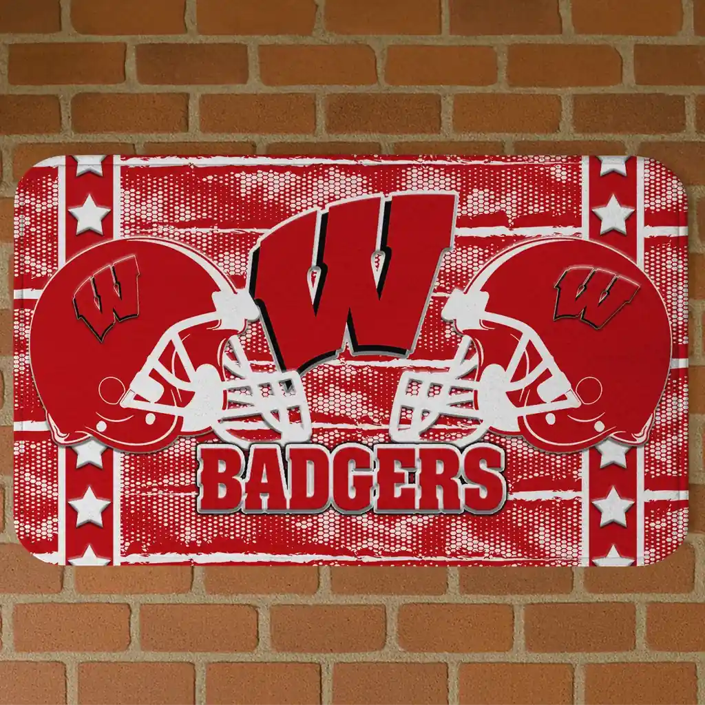 wisconsin-badgers-helmet-illustration-red-doormat-best-selling.webp wisconsin badgers helmet illustration red doormat best selling