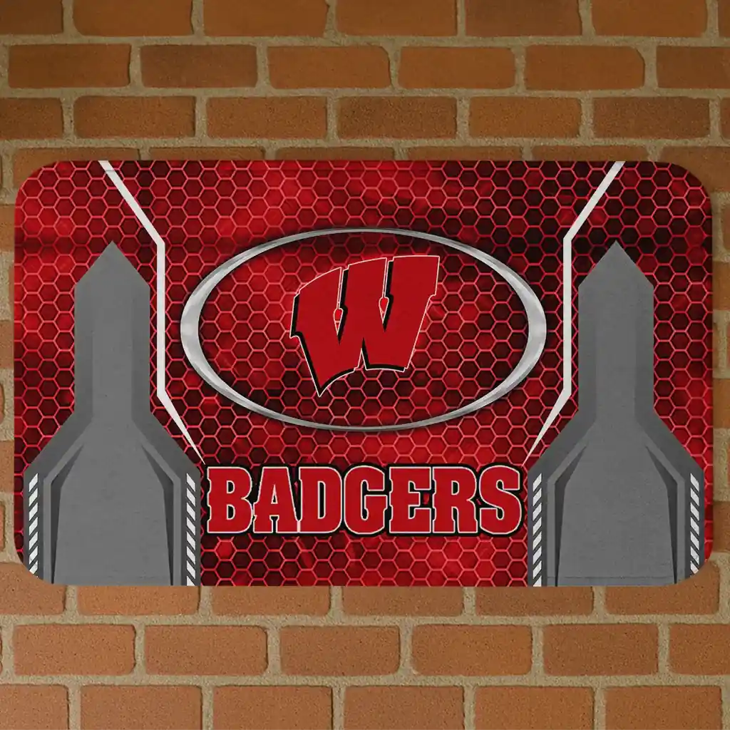 wisconsin-badgers-hexagon-oval-red-doormat-best-selling.webp wisconsin badgers hexagon oval red doormat best selling