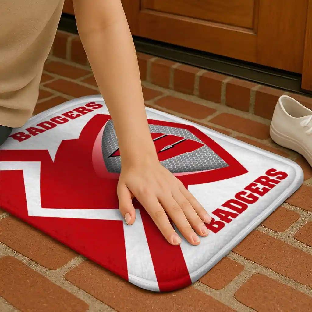 wisconsin-badgers-ninja-mesh-red-doormat-premium-grade.webp