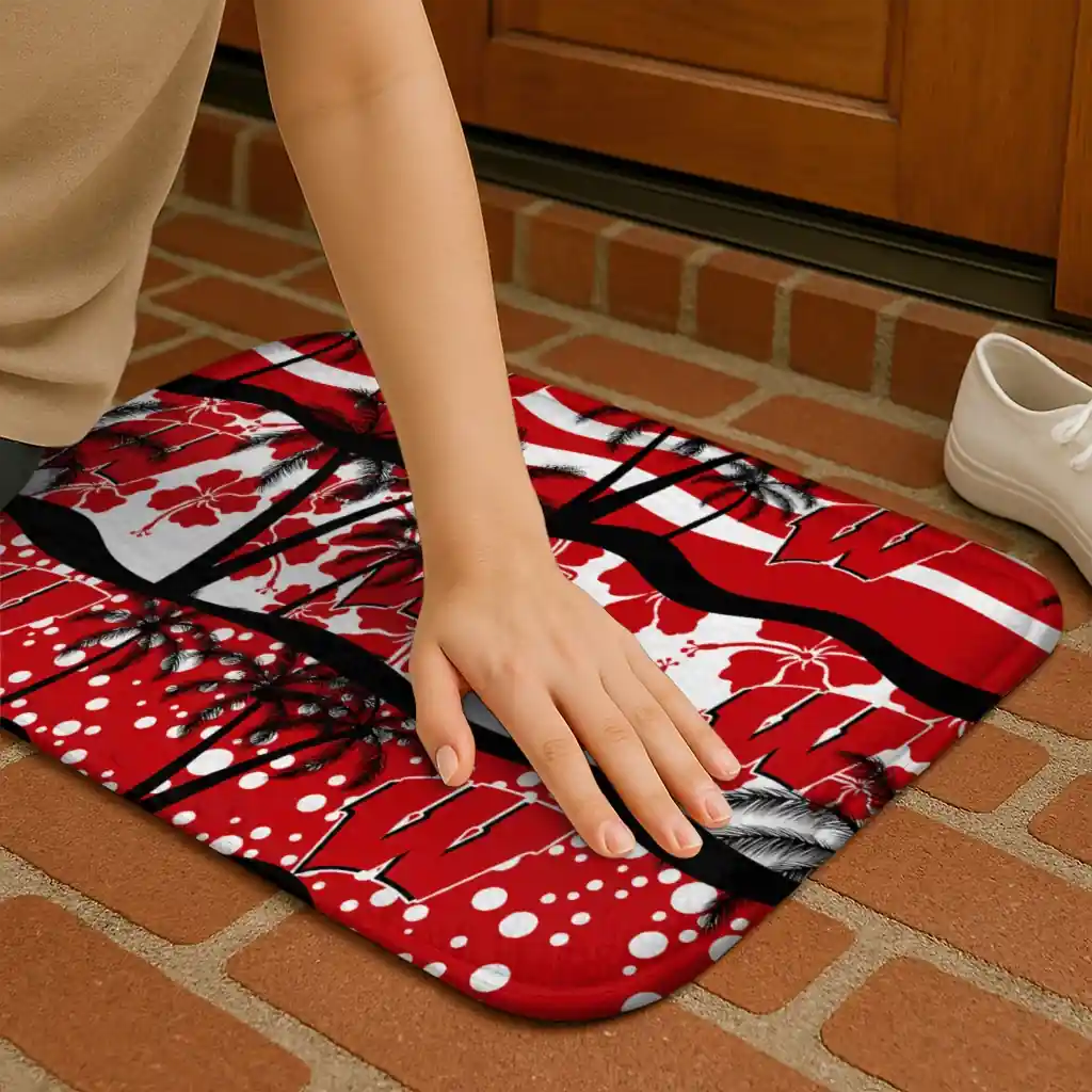 wisconsin-badgers-palm-silhouette-red-black-doormat-premium-grade.webp
