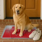 wisconsin-badgers-pixel-blur-red-doormat-best-selling.webp