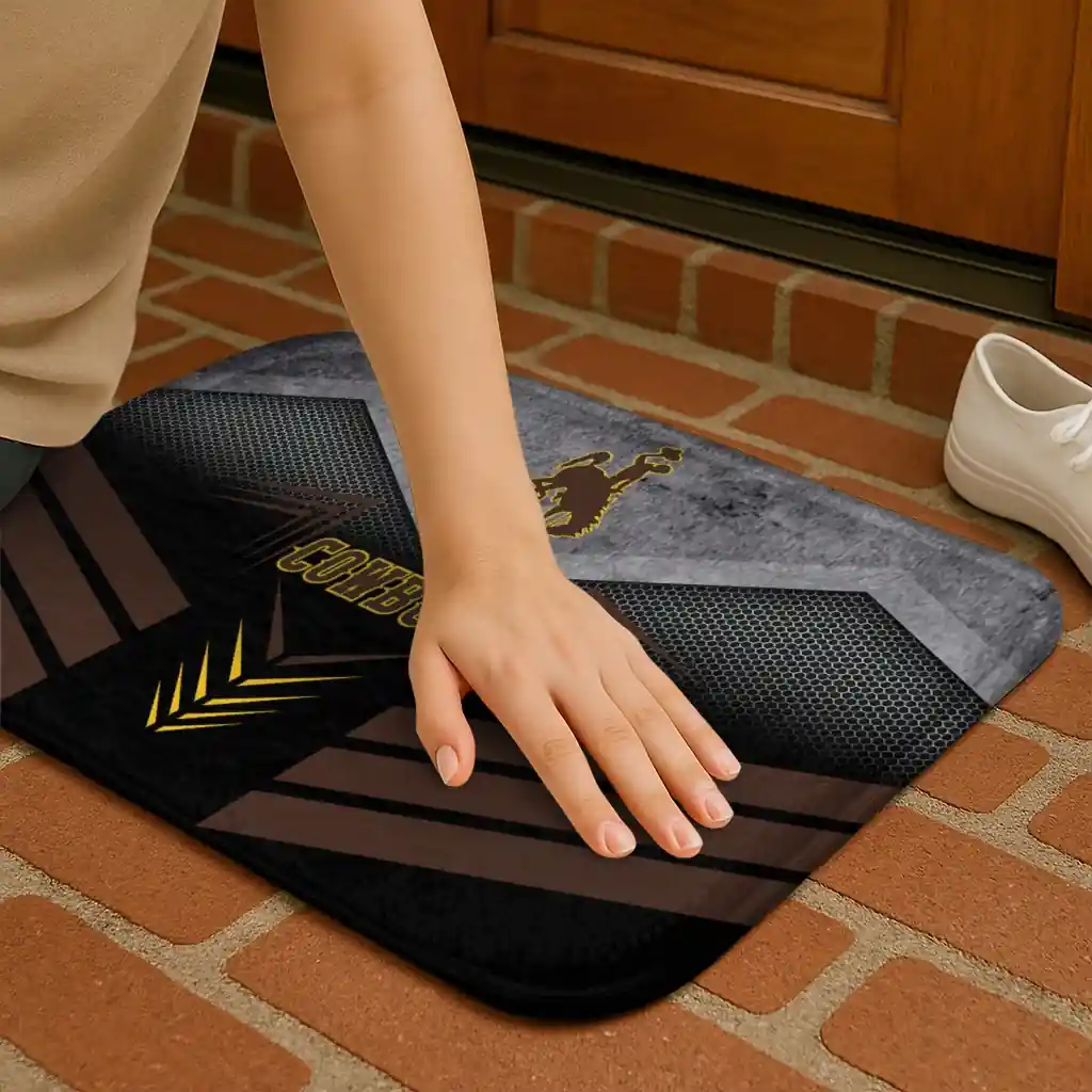wyoming-cowboys-chevron-points-brown-black-doormat-premium-grade.webp