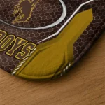 wyoming-cowboys-hexagon-oval-brown-doormat-best-selling.webp