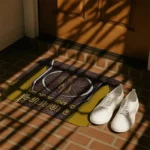 wyoming-cowboys-hexagon-oval-brown-doormat-best-selling.webp