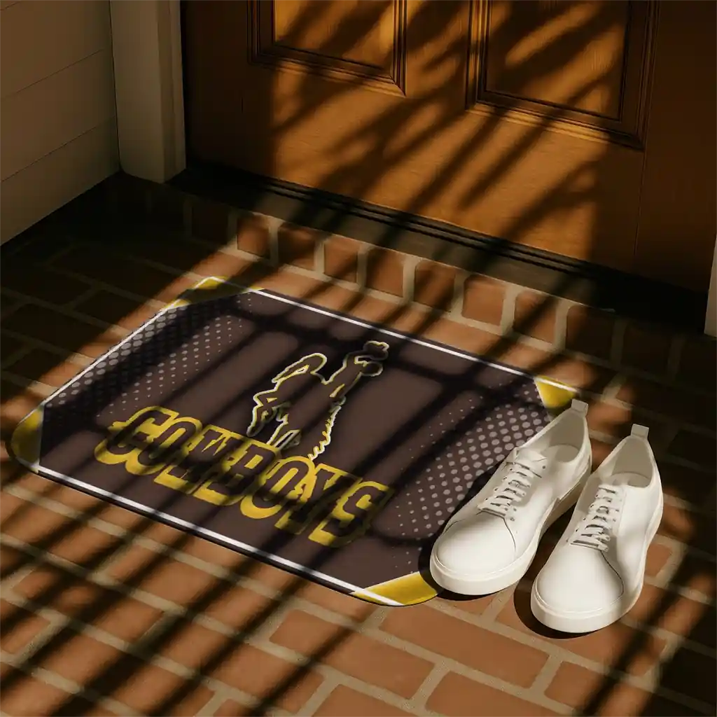 wyoming-cowboys-silver-halftone-brown-doormat-trendy.webp
