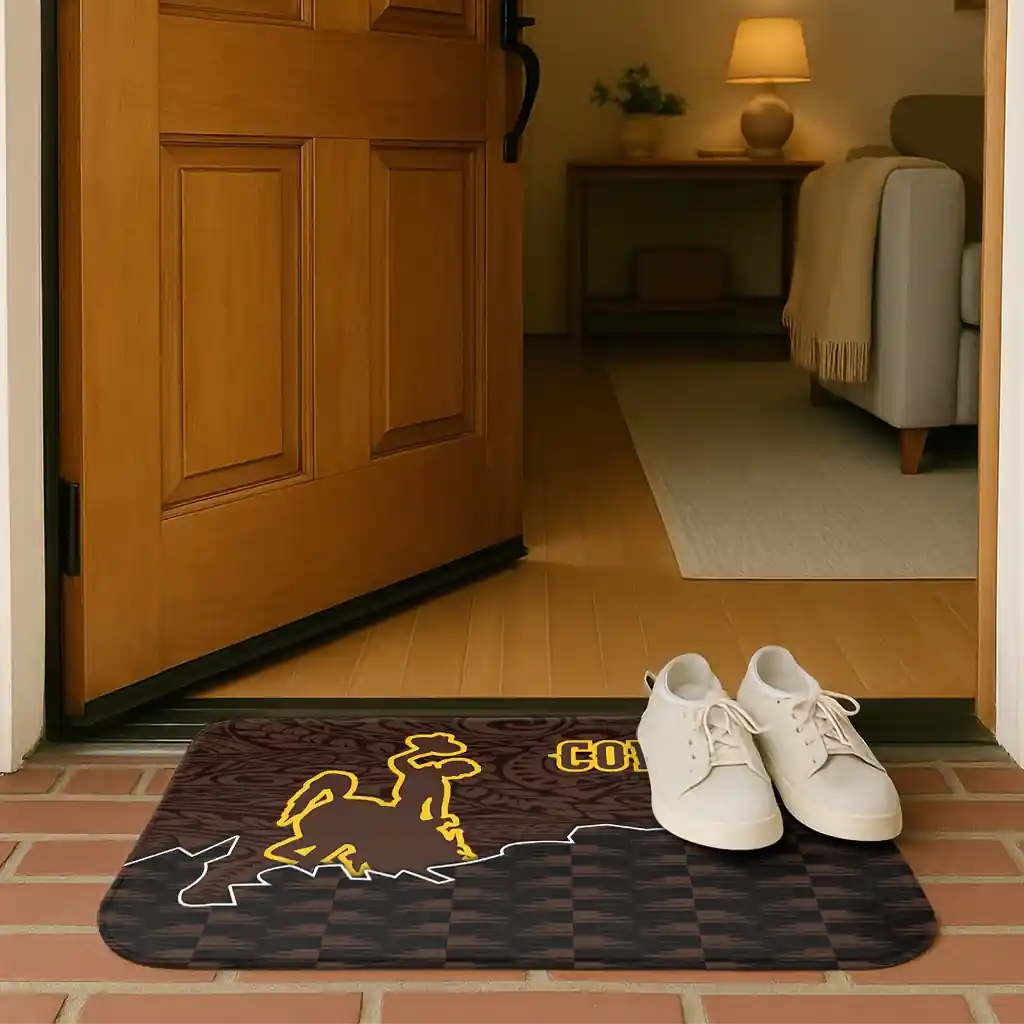 wyoming-cowboys-tribal-detailing-brown-black-doormat-fashion-forward.webp