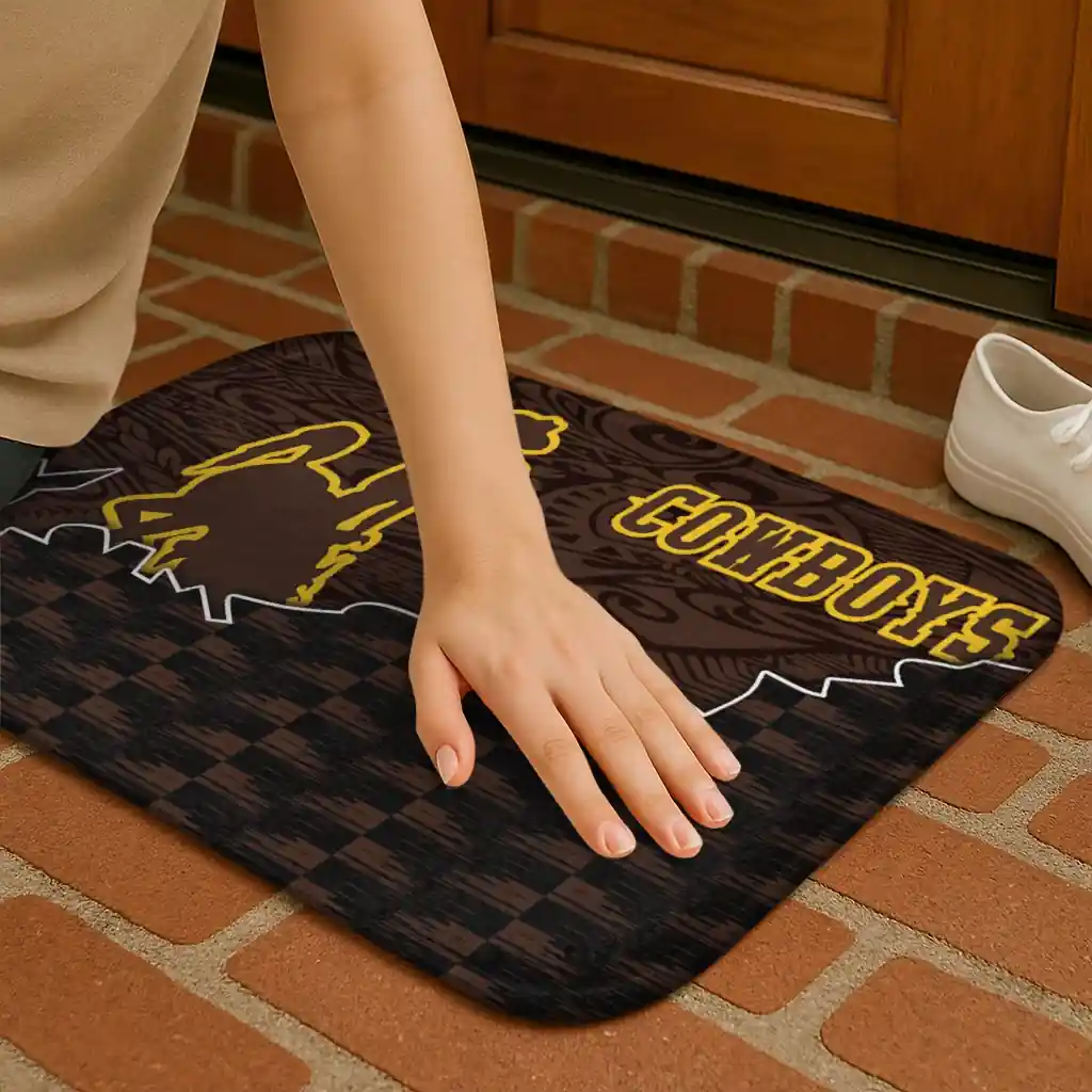 wyoming-cowboys-tribal-detailing-brown-black-doormat-premium-grade.webp