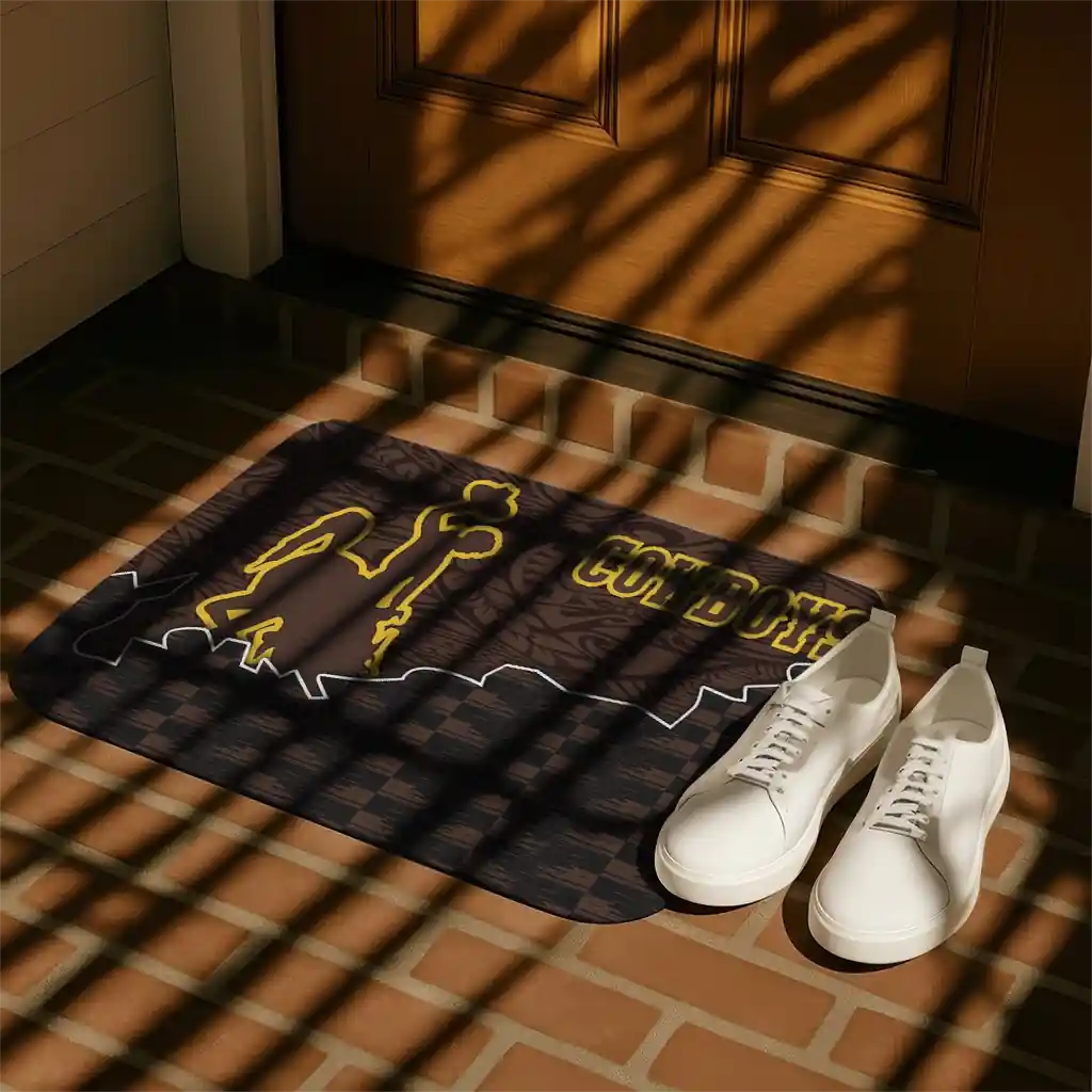 wyoming-cowboys-tribal-detailing-brown-black-doormat-trendy.webp